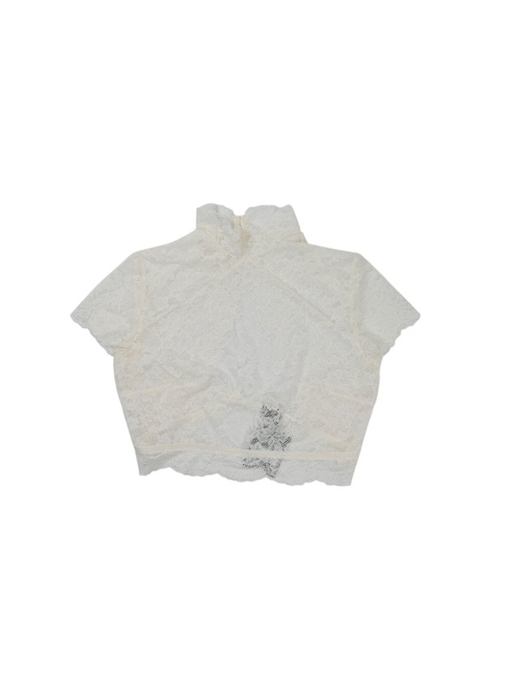SYRN Spellbound Lace Tee in Pillow Fight
